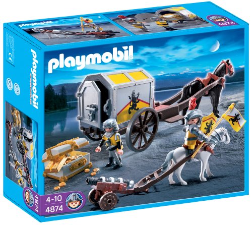 Playmobil Knights 4874 Lion Knights Treasure Transport