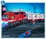 NEW PLAYMOBIL 4010 RC CARGO TRAIN WITH LIGHT
