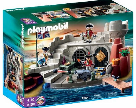 Playmobil Pirates 5139 Soldiers Fort with Dungeon