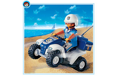 playmobil Police on Quadbike 3655