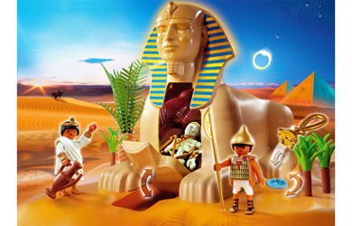 Sphinx with Mummy 4242
