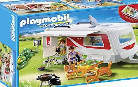 Playmobil Summer Fun 5434 Family Caravan