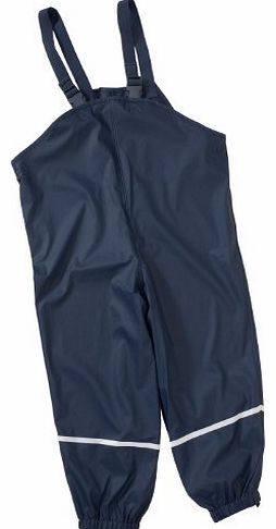 Playshoes Waterproof Rain Dungarees Straight Boys Trousers Navy Blue 2-3 Years (98)