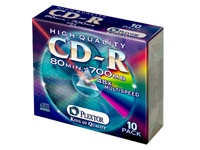 Plextor 10 x CD-R 700 MB ( 80min ) 48x - storage media