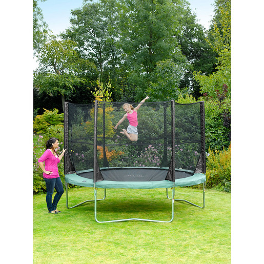 Plum 10 Foot Space Zone Trampoline and 3G