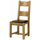 Plum light oak dining chair furniture
