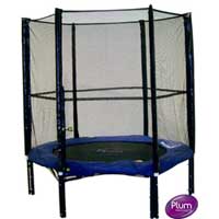 6ft Trampoline and Enclosure