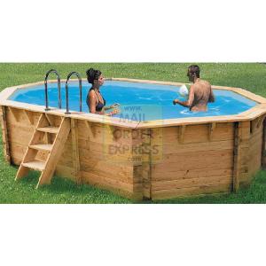 Plum Products Long Octagonal Wooden Pool