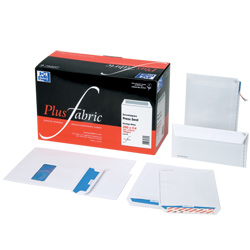 Plus Fabric Self Seal Envelopes 110gsm White C5