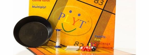 PLYT - the competitive board game the whole family can enjoy - proven to improve maths, endorsed by experts, great competitive fun