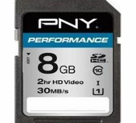 Pny Memory Card - SDHC - 8GB - Class 10