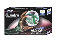 PNY Quadro 4 980XGL 128Mb AGP- Dual Screen