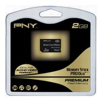 PNY Sony Memory Stick Pro Duo 2GB no Adapter