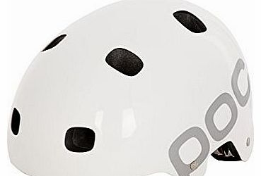 POC Receptor Flow shiny white Head circumference 55-58 cm 2013 BMX helmet