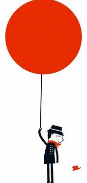 Sticker Monsieur and the red balloon Sticker -
