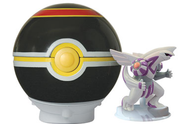pokemon Diamond and Pearl - Spinning Figure and Pokeball Launcher - Palkia