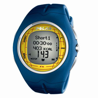 Polar F11M Blue Heart Rate Monitor Watch (90031431 - F11M Blue)