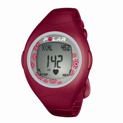 Polar F4F Red Heart Rate Monitor Watch (90031488)