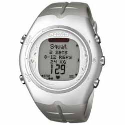 Polar F55 Ice Aluminium Heart Rate Monitor Watch