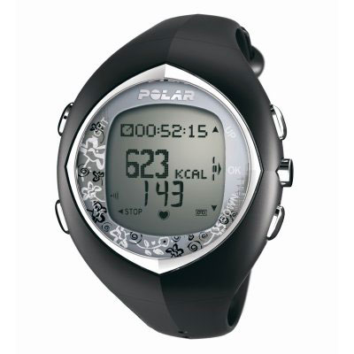 Polar F6F Black Heart Rate Monitor Watch (90032170 - F6F Black)