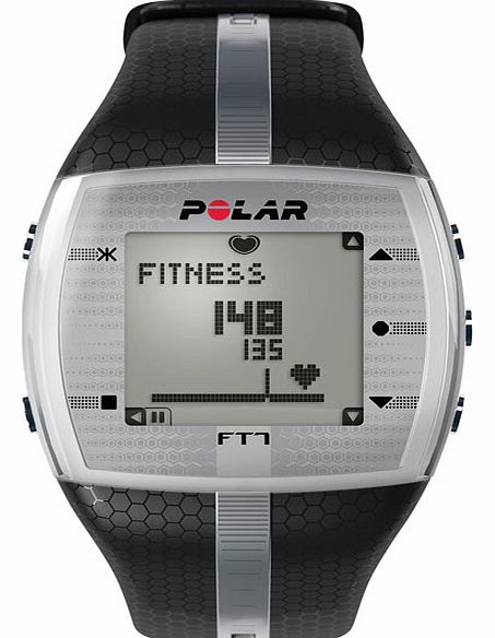 FT7M Heart Rate Monitor - Black/Silver