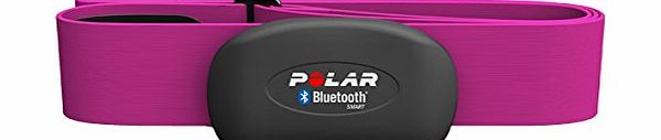 Polar H7 Bluetooth 4.0 Heart Rate Sensor Set for iPhone 4S/5 - Pink