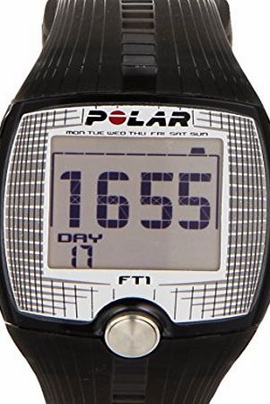 POLAR  FT1 Heart Rate Monitor and Sports Watch - Black