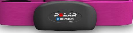 POLAR  H7 Bluetooth 4.0 Heart Rate Sensor Set for iPhone 4S/5 - Pink, Size - L