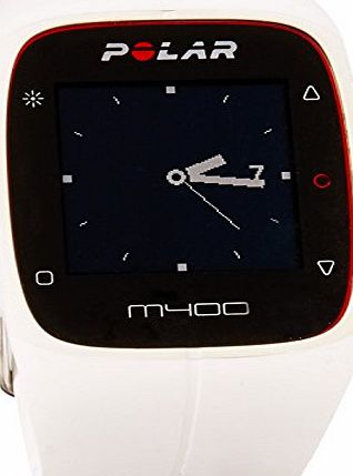 POLAR  M400 GPS Watch - White