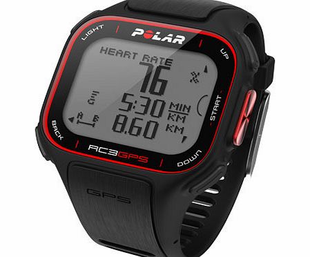 Polar RC3 GPS Black with Altitude No Heart rate