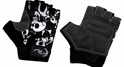 Controller Kids Cycling Mitts - Skulls, Large