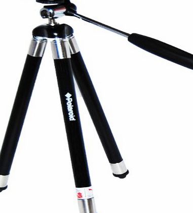 Polaroid 107 cm Travel Tripod Includes Deluxe Tripod Carrying Case For Digital Cameras amp; Camcorders
