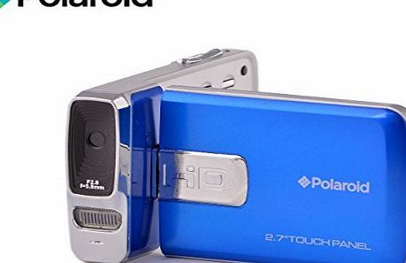 Polaroid 1080p Camcorder Full HD Polaroid Video Camera IX2020 Super Slim 20 megapixel Digital Camera Still Images (Blue)