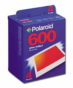POLAROID 600 Film 4 Pack
