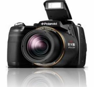 Digital Bridge Camera DSLR Style Polaroid IS2132 16 Megapixel Bridge Digital Camera - Black (16MP, 3.0`` Screen, 21x Optical Zoom, Alkaline Batteries)