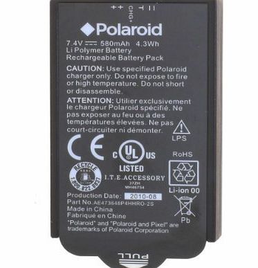 High Capacity Replacement Battery For The Polaroid Instant Digital Camera Z230E (Z230, POGO Camera, CZA-05300)