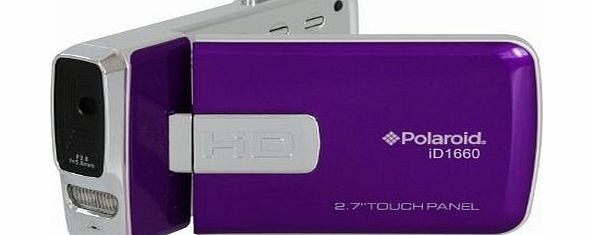 ID1660 Full HD 14 Megapixel Compact Digital Camcorder - Purple