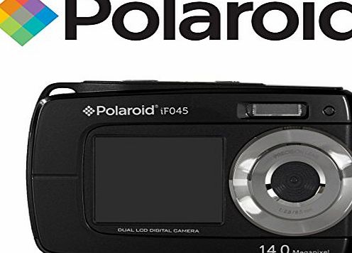Polaroid IF045 14 Megapixel Waterproof Dual Screen Digital Camera (14MP, 2 Screens, Waterproof to 3 Metres 2.