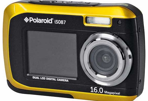 Polaroid iS087 16MP Action Camera - Yellow