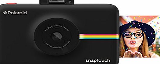 Polaroid Snap Touch Instant Print Digital Camera With LCD Display (Black) with Zink Zero Ink Printing Technology