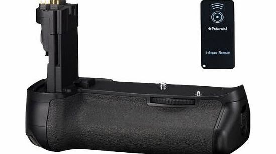 Polaroid Wireless Performance Battery Grip For Canon Eos 5D Mark 3 Digital Slr Camera - Remote Shutter Release Included