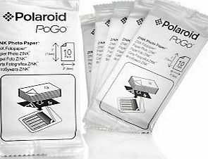 ZINK Media 2``x3`` Photo Paper for Polaroid Pogo Printers & Polaroid Two Instant Camera (100 prints, 10 Packs of 10)