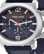 Police Mens Concept Blue Chronograph Watch
