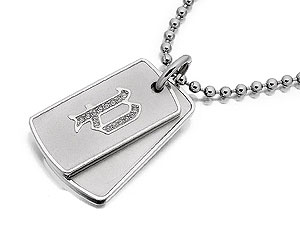 Police Stainless Steel Dog Tag 019801