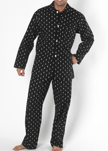 Wovens Line long sleeved pyjama set