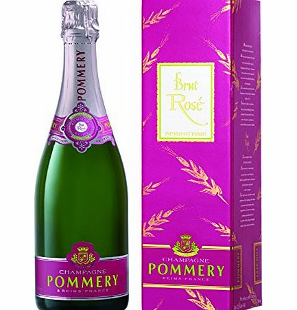Pommery Springtime Brut Rose Champagne Gift Box 75 cl