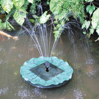 Solar Lily Solar Pond Pump with LED