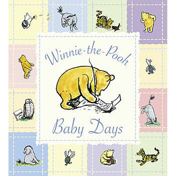 Pooh Bear Baby Days Record Book