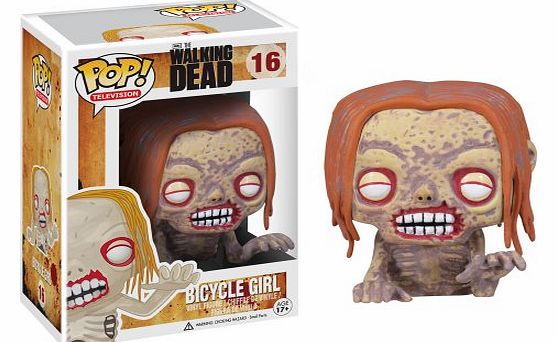 the Walking Dead Bicycle Girl Zombie Figure