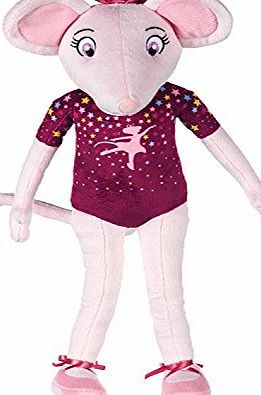 Pop Art Products 17`` ANGELINA BALLERINA PLUSH SOFT TOY REMOVABLE JACKET LEG WARMERS